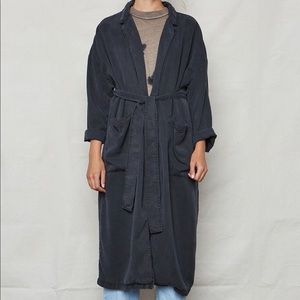 Back Beat Co Ochre Tencel Robe